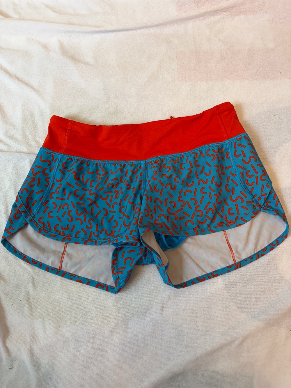Lululemon Speed Shorts Seawheeze
